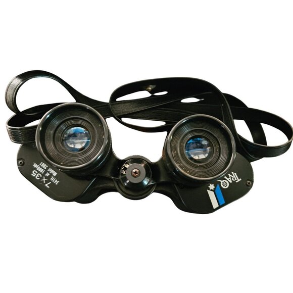 Vintage TRAQ 7x35 Binoculars W/Case & Strap - Picture 2 of 7